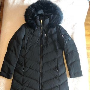 Woman Black Parka from Calvin Klein.